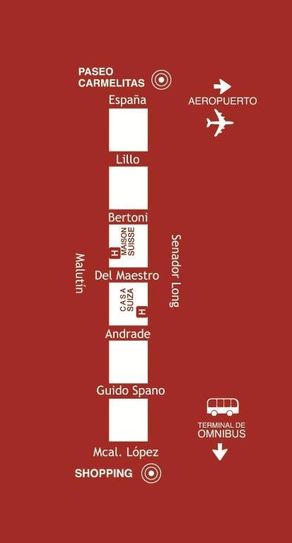 Hostal Casa Suiza Asuncion Kültér fotó